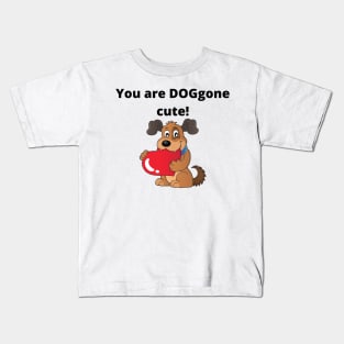 DOGgone Cute Kids T-Shirt